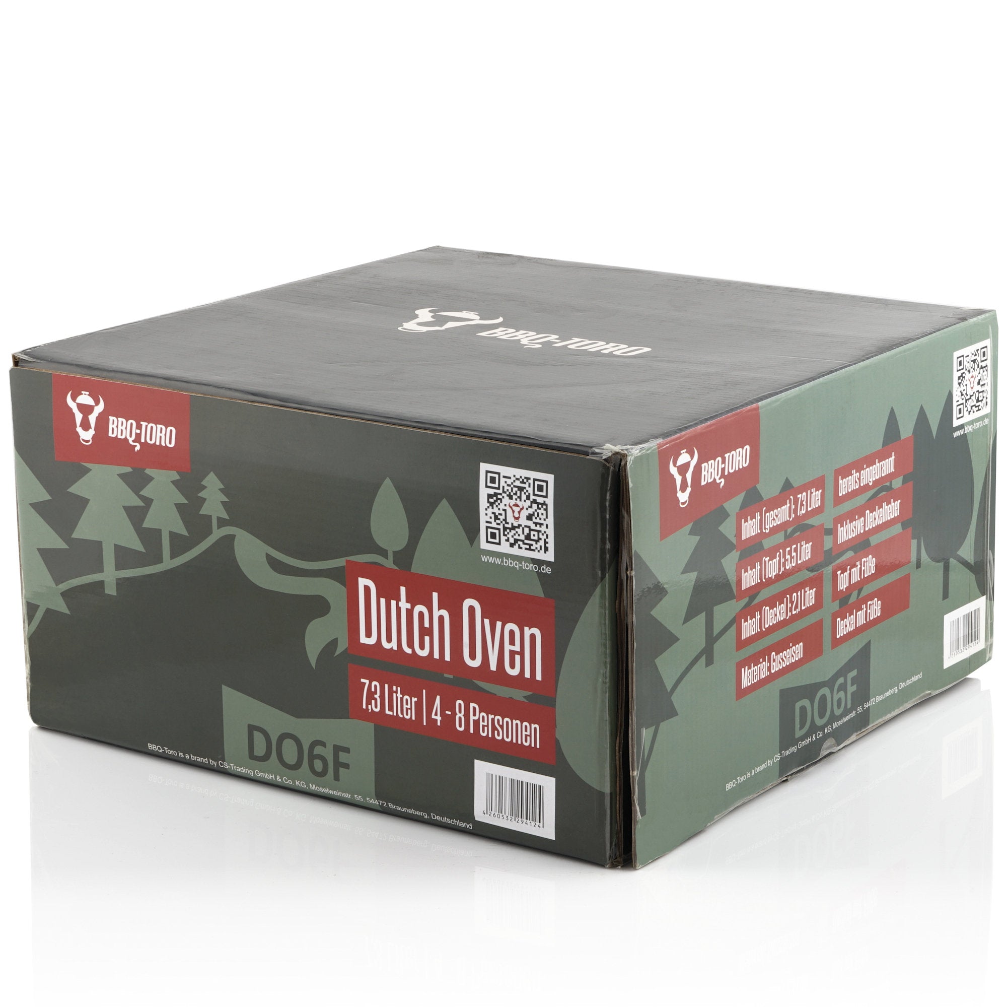 Dutch Oven "Forest", Gusseisen