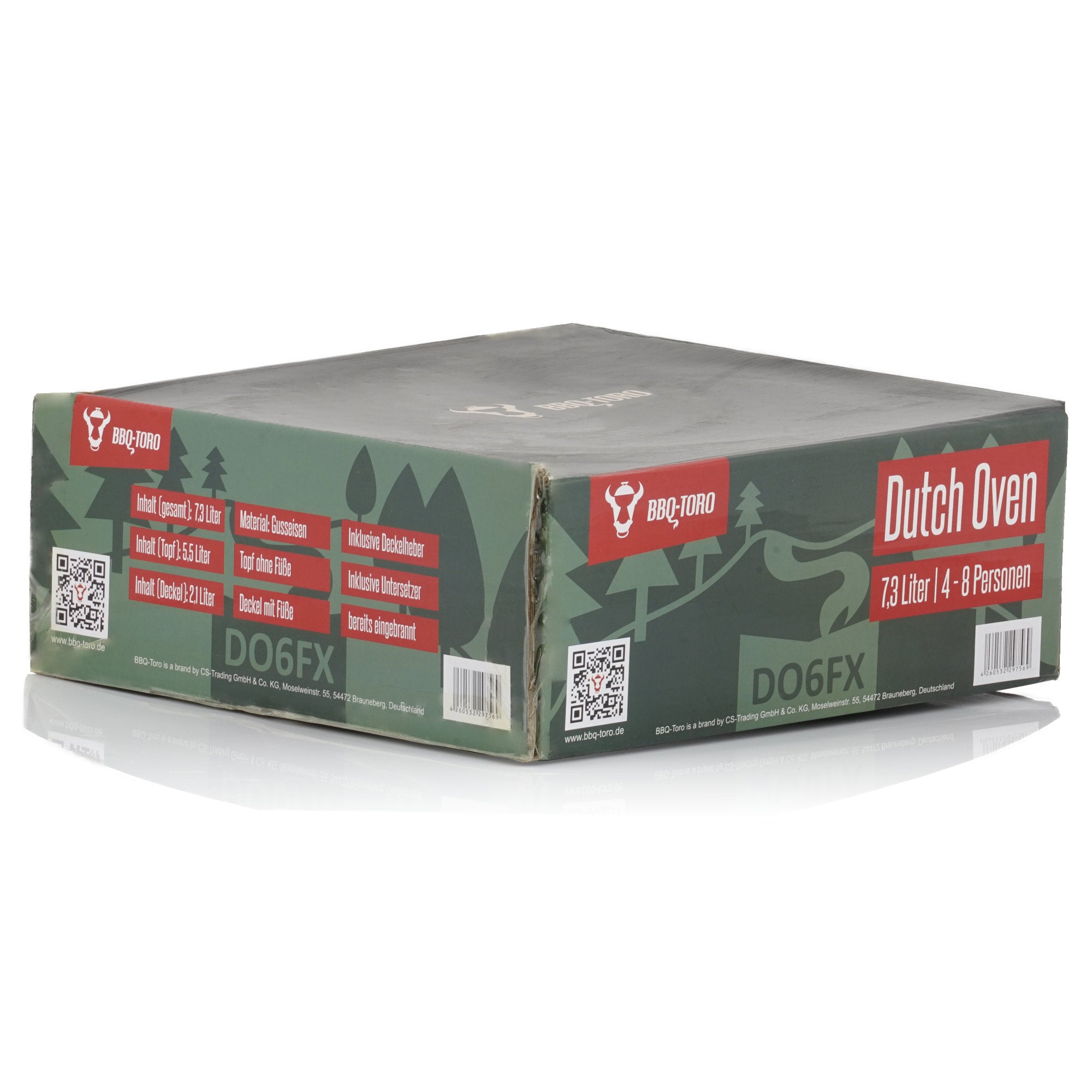 Dutch Oven "Forest", Gusseisen