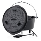 Dutch oven "enamel", cast iron