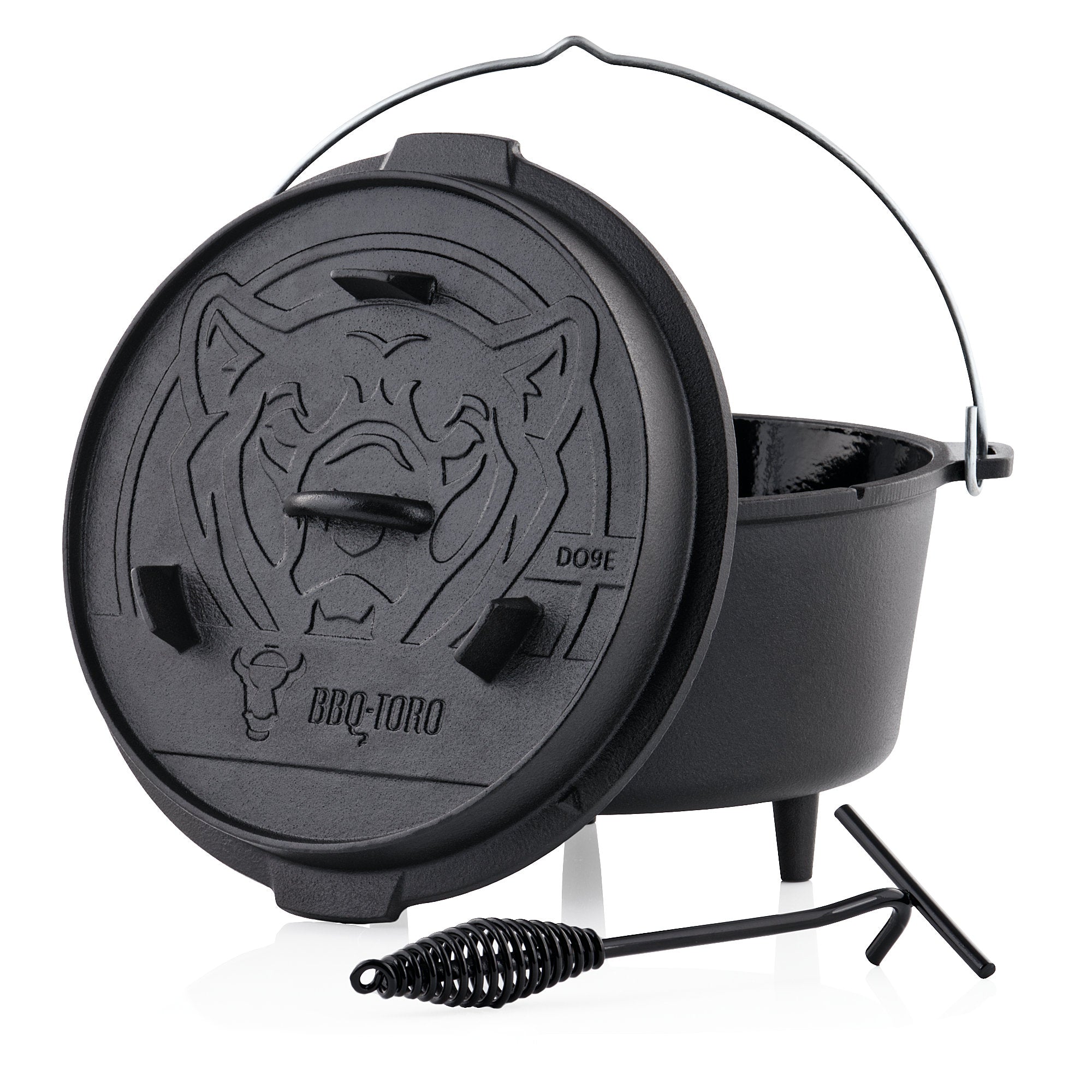 Dutch oven "enamel", cast iron