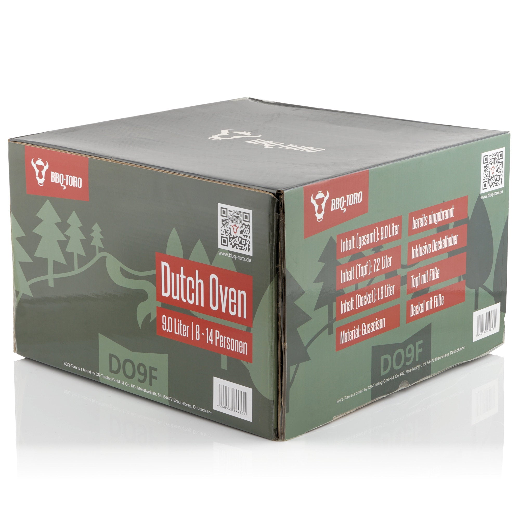 Dutch Oven "Forest", Gusseisen