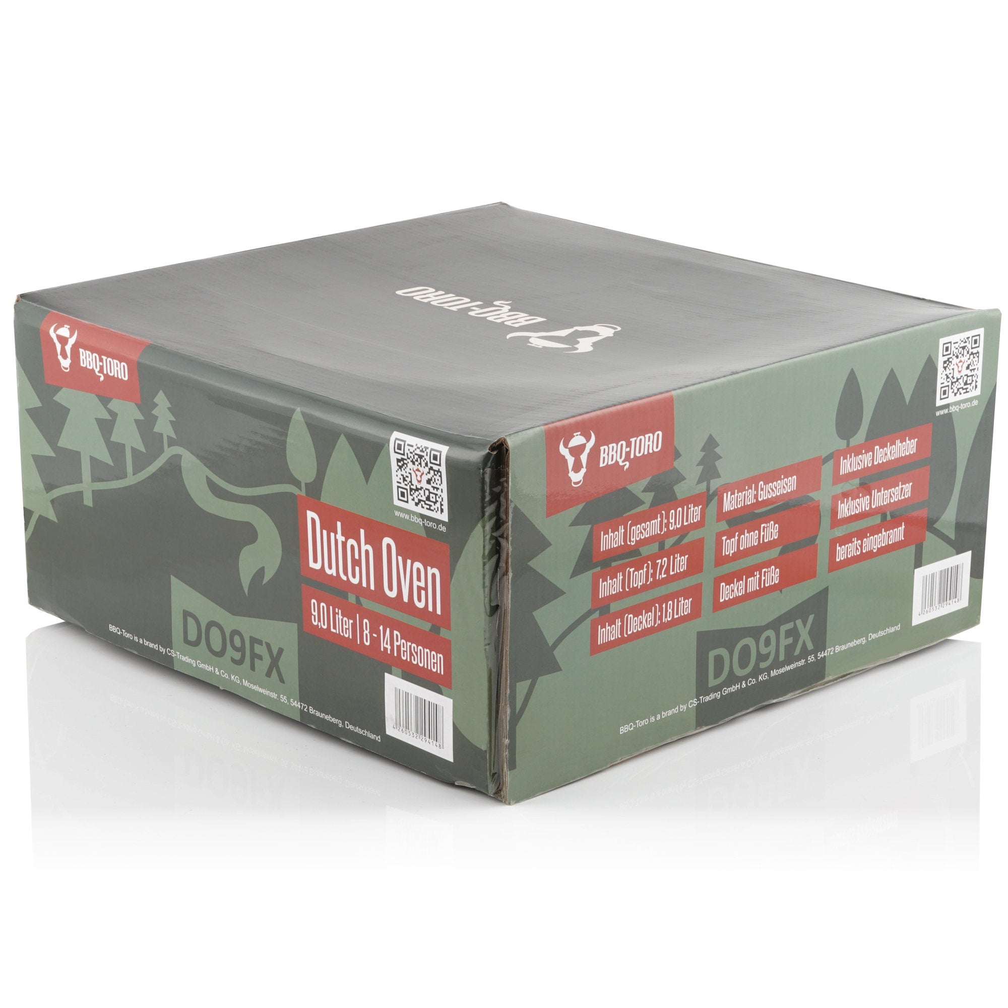 Dutch Oven "Forest", Gusseisen