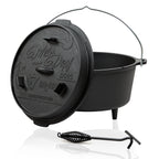 Dutch oven "Mein Dopf", cast iron, 9 liters