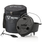 Dutch Oven, Set 3-teilig, Gusseisen