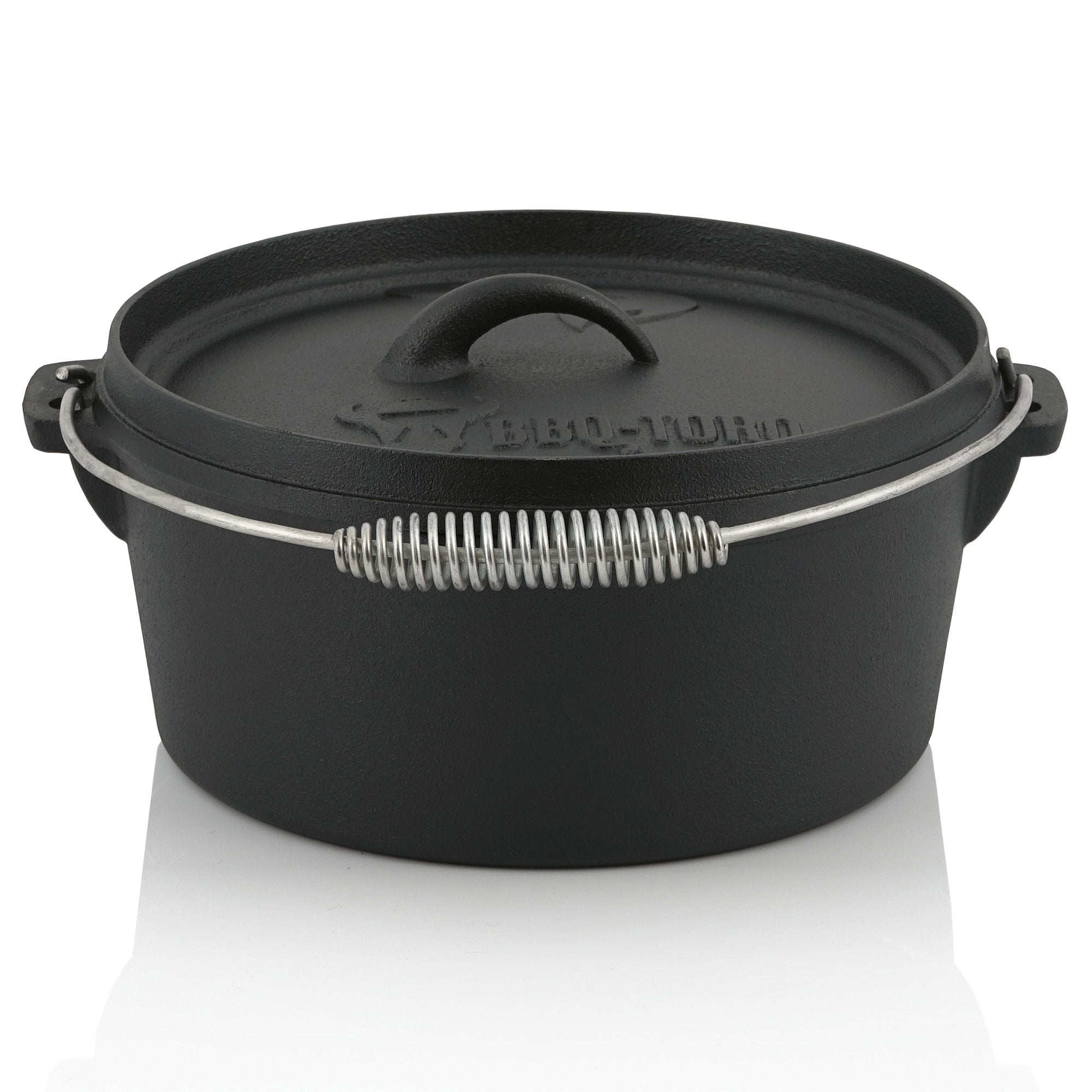 Cocotte en fonte, ensemble de 10 pièces, coffret en bois inclus