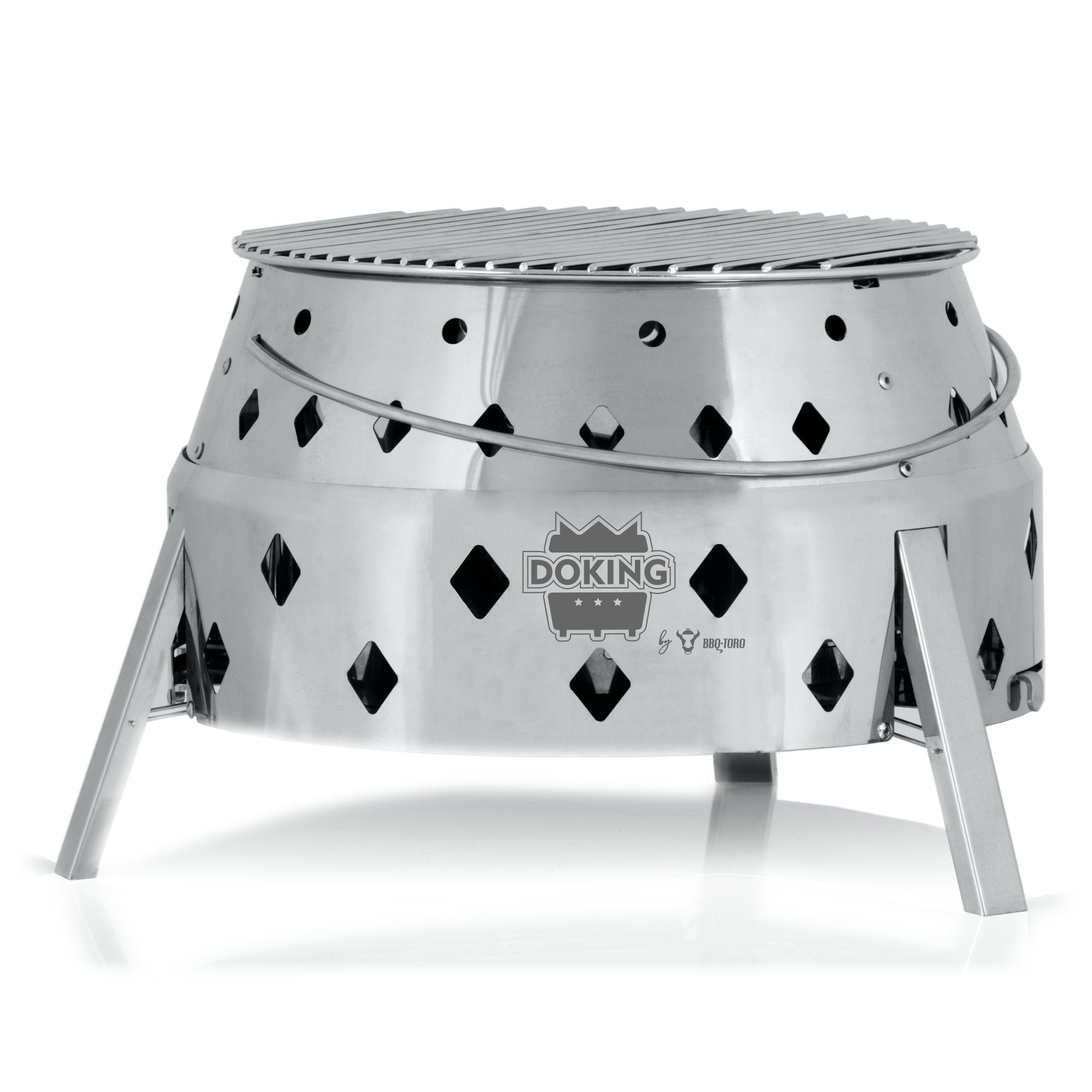Edelstahl Grill "DOKING" für Dutch Oven