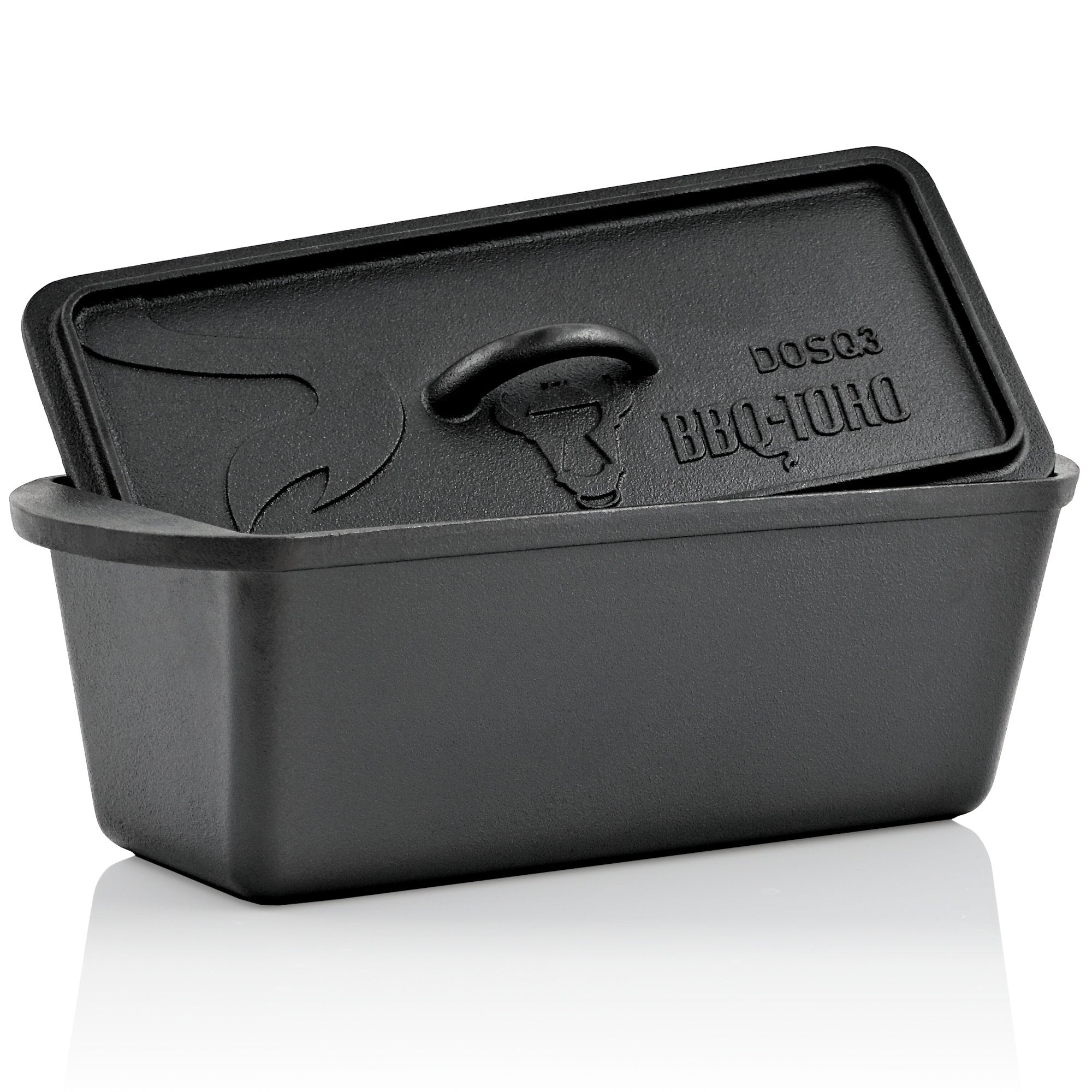 Dutch Oven Backtopf, 3,0 Liter, Gusseisen