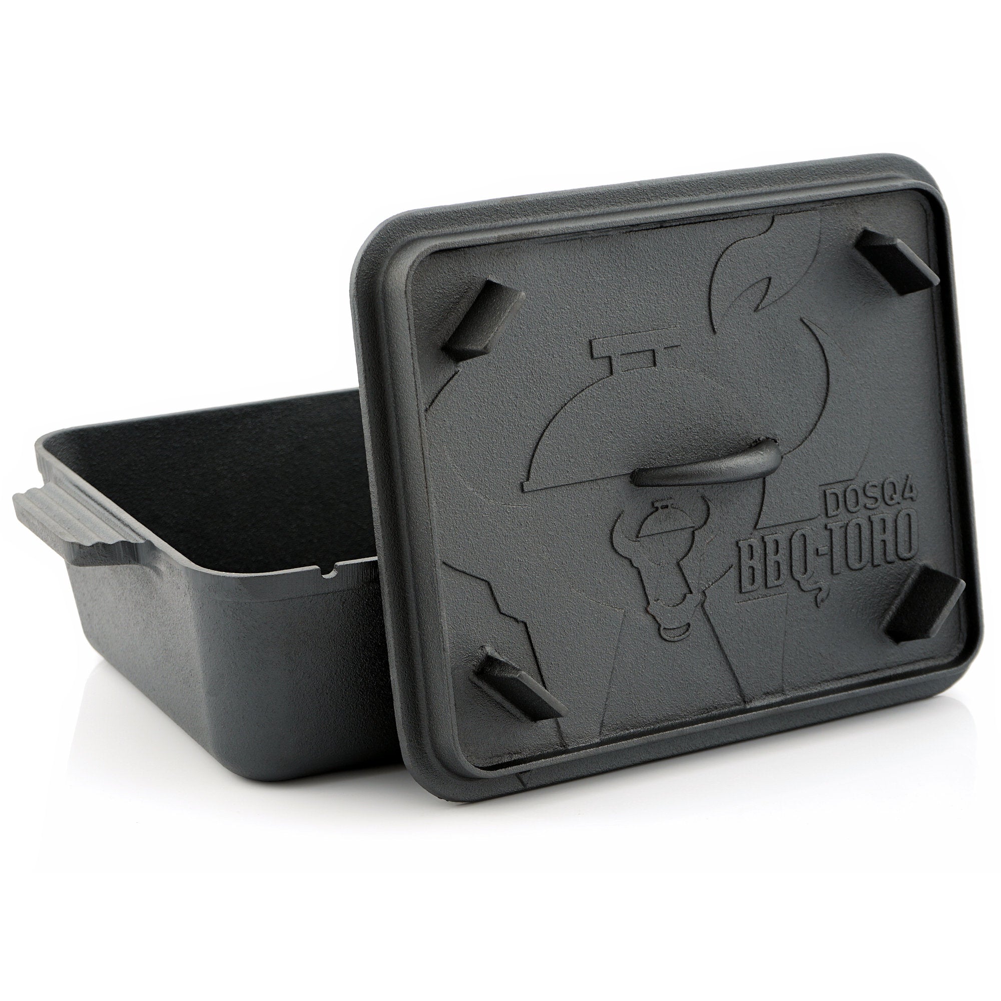 Dutch Oven Backtopf, 5,5 Liter, Gusseisen