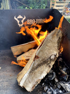 Steel table for Dutch oven