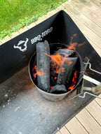 Steel table for Dutch oven