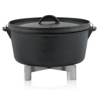 Trivet for Dutch oven, stainless steel, 25 x 25 x 5.6 cm