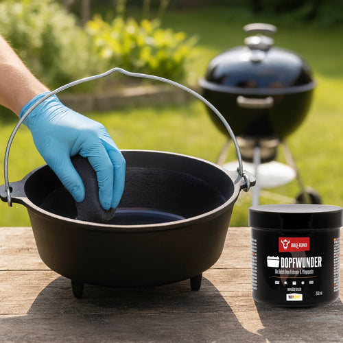 Einbrenn- & Pflegepaste "DOPFWUNDER", für Dutch Oven