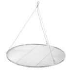 Dreibein Grill, 119 - 184 cm, Edelstahl, inkl. Grillrost