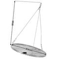 Dreibein Grill, 119 - 184 cm, verzinktes Eisen, inkl. Grillrost