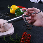Meat marinade injector, stainless steel