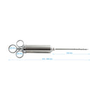 Meat marinade injector, stainless steel