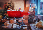 Fondue, Set 9-teilig, 2 Liter, Gusseisen, für 6 Personen