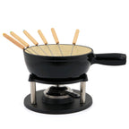 Fondue, Set 9-teilig, 2 Liter, Gusseisen, für 6 Personen