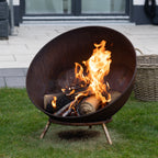Feuerschale, 3-in-1, Ø 60cm, mit 3 Beinen