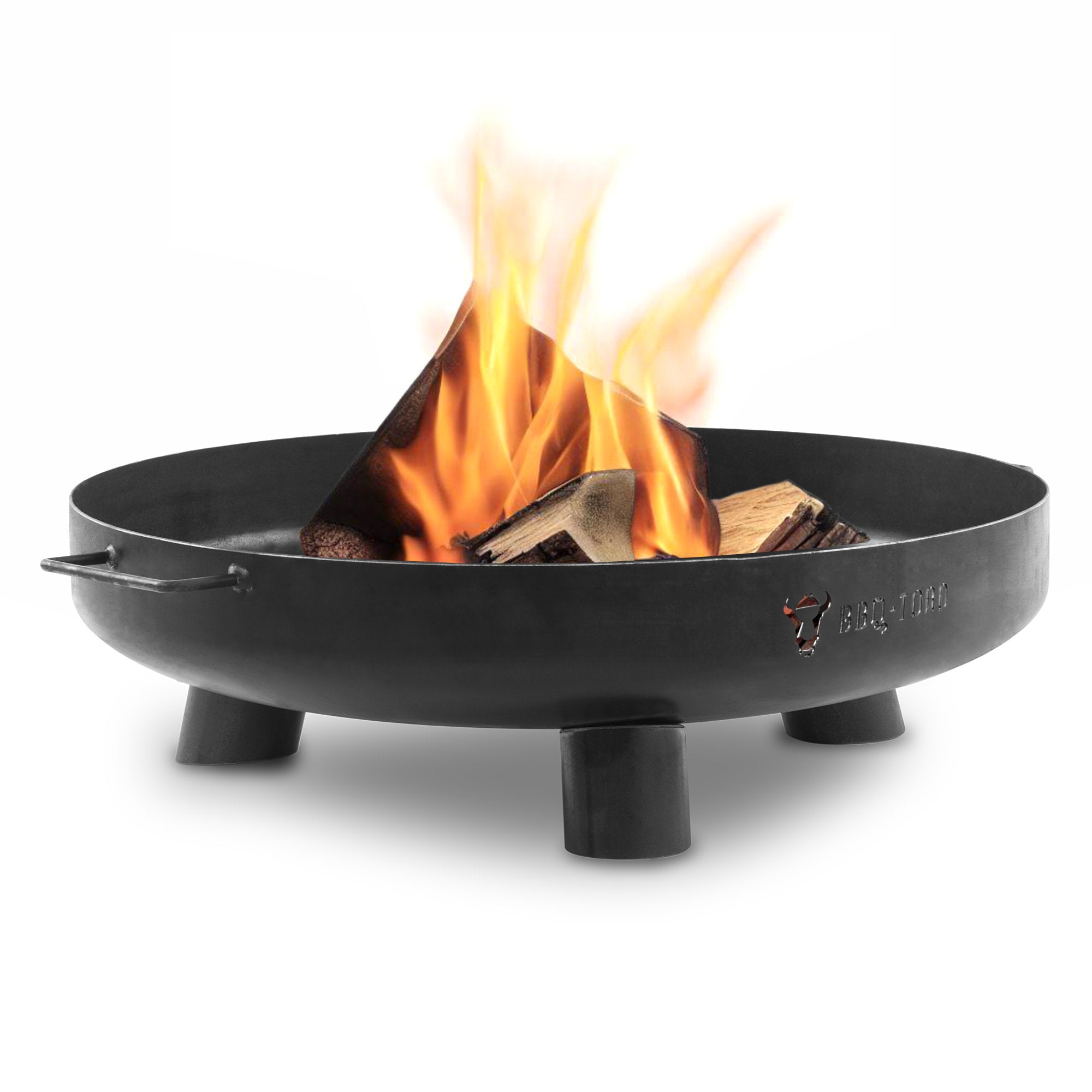 Brasero, Ø 60 cm, acier inoxydable, trépied