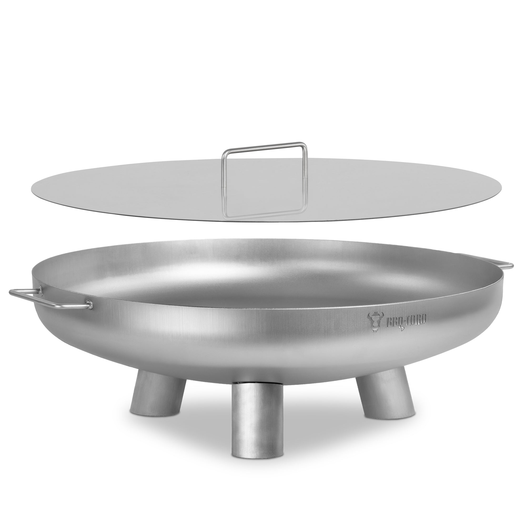 Brasero avec couvercle, Ø 70 cm, trépied