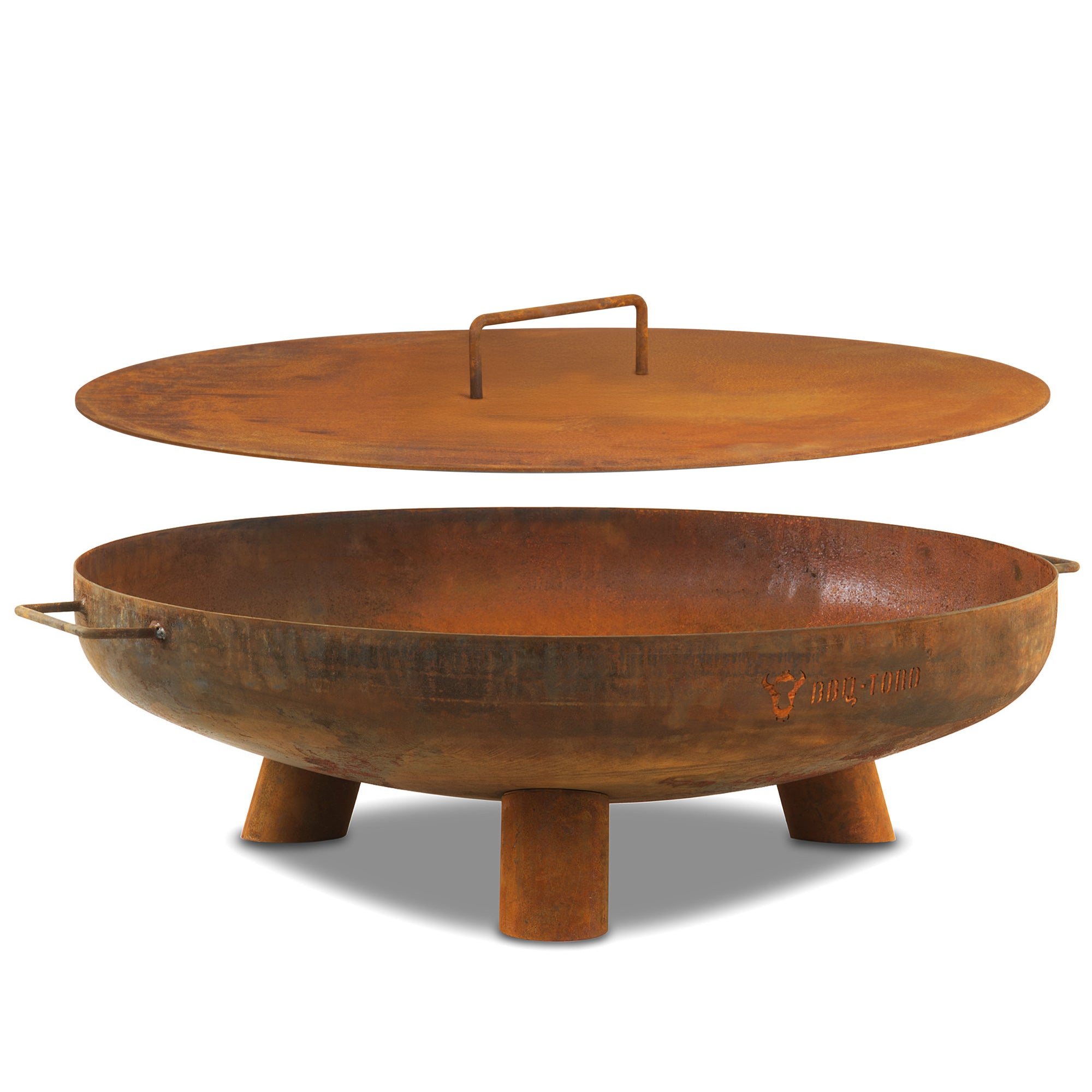 Brasero avec couvercle, Ø 70 cm, trépied