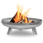Feuerschale, Ø 80 cm, Edelstahl, Dreibein