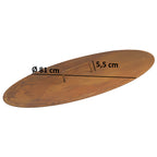 Fire bowl including lid, Ø 80 cm, tripod