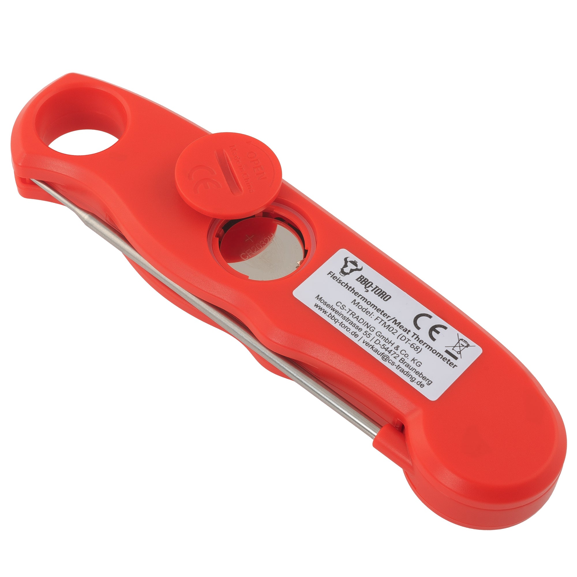 Grillthermometer, digital, -50 °C bis 300 °C, inkl. LCD Display