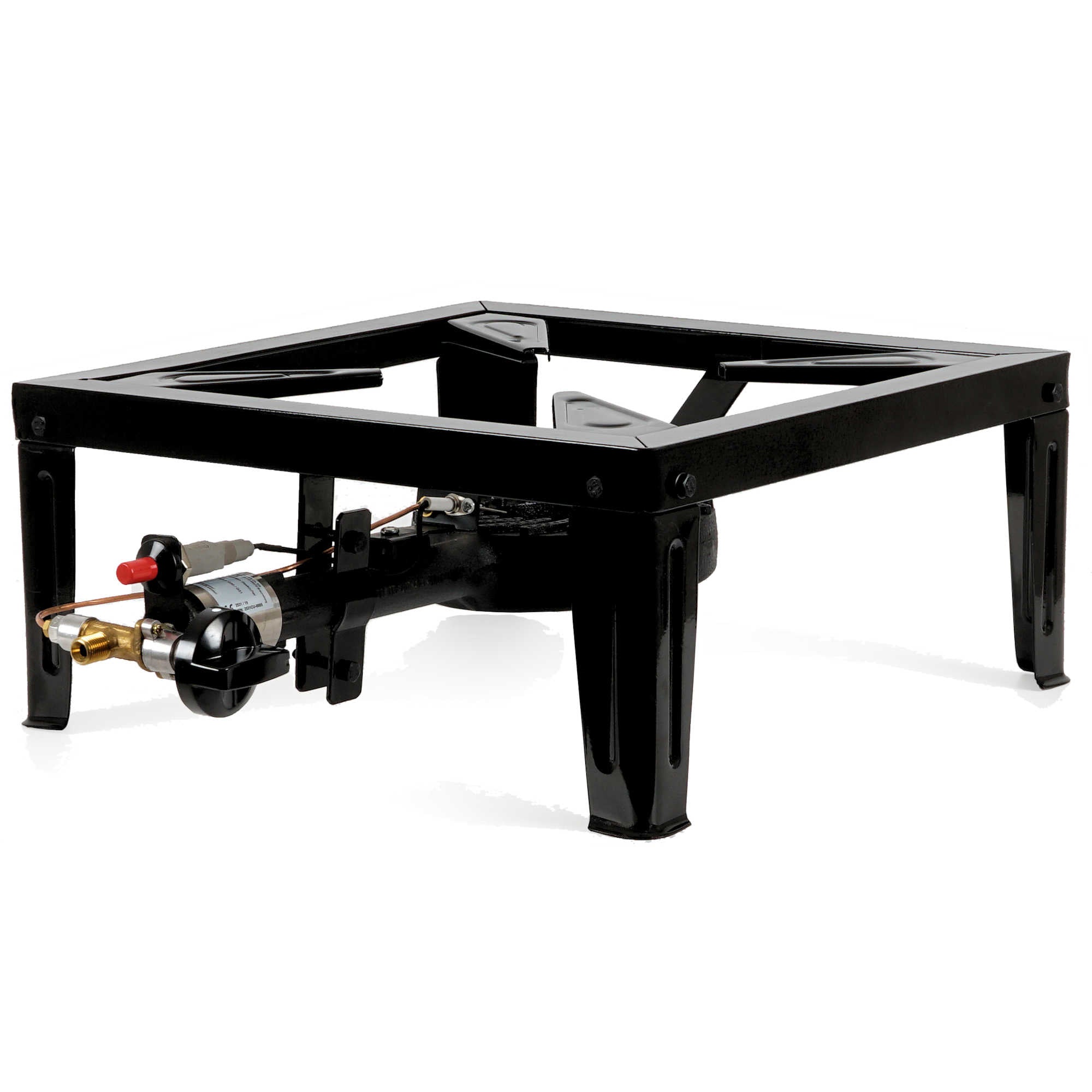 Gaskocher, Gusseisen, 1-Ring-Gasbrenner, 55 x 40 x 18,5 cm, 10,5 kW