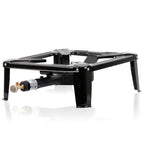 Gas cooker, cast iron, 1-ring gas burner, 40 x 40 x 15 cm, 7 kW