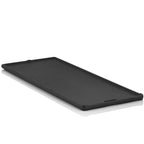 Wendeplatte, 45 x 19,5 cm, Gusseisen, emailliert, Grillplatte