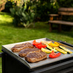 Plancha, Edelstahl, Grillschale