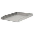 Plancha, Edelstahl, mit Eckenablauf, Grillschale