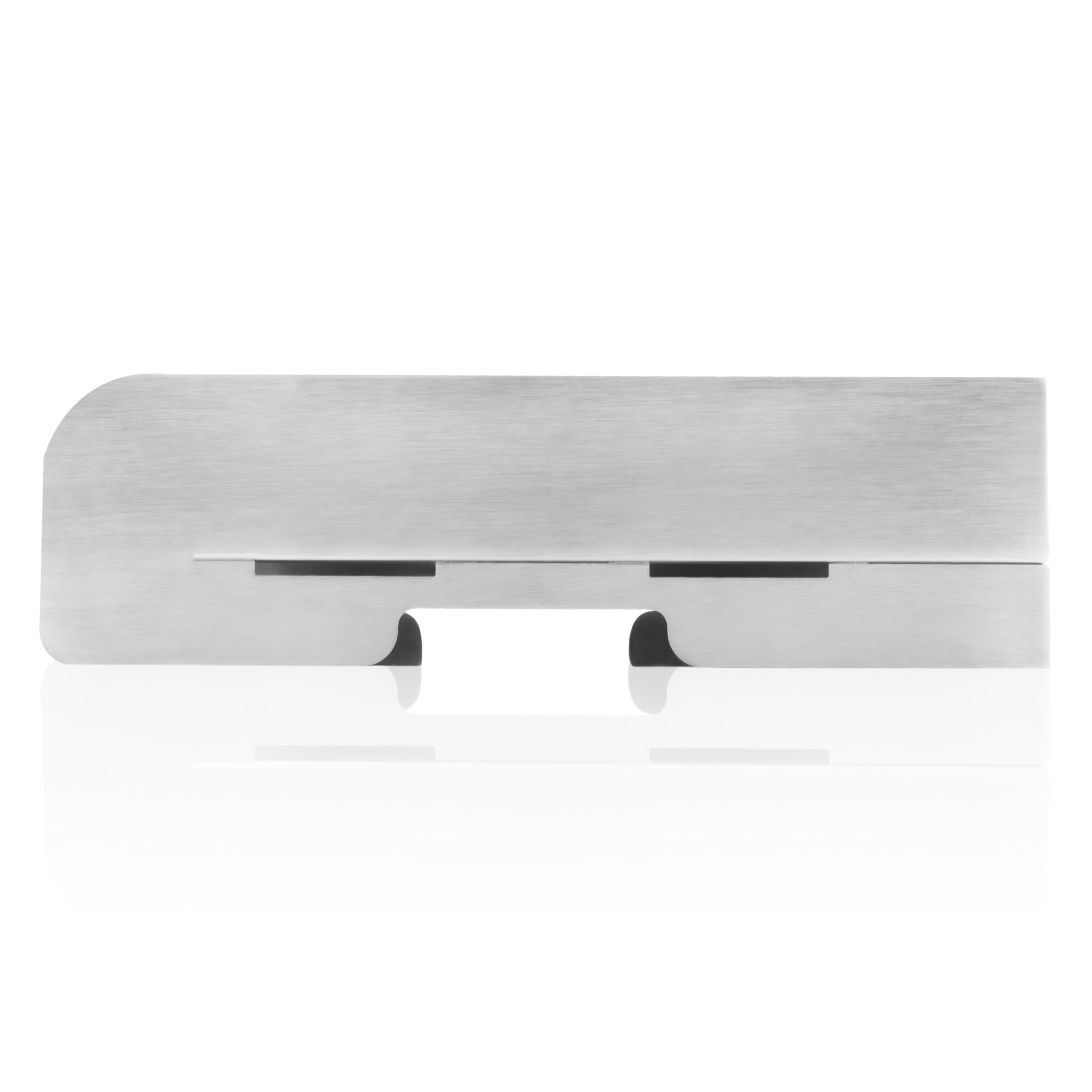 Plancha en acier inoxydable, comprenant spatule et rigole d'égouttage, plateau de cuisson