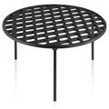 Grillrost, Gusseisen, mit 3 Beinen, rund