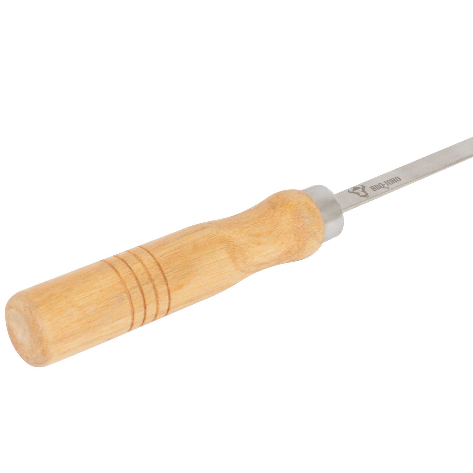 Grillspieße, 10er Set, Edelstahl, mit Holzgriff