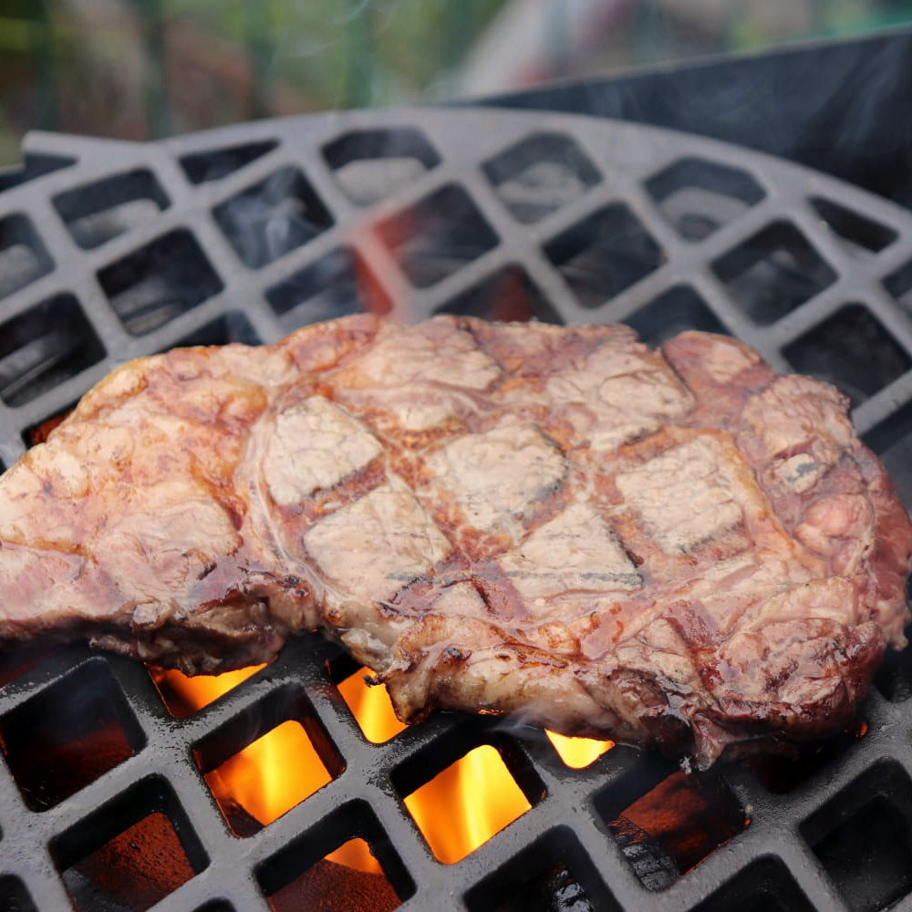 Grillrost, Ø 30 cm, Gusseisen, für 57cm Kugelgrill