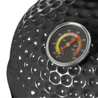 Kamado Holzkohlegrill "HAIIRO", Ø 32 cm, inkl.Grillrost und Thermometer