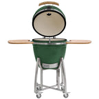 Kamado Holzkohlegrill "KURO", Ø 52 cm, inkl. Ablage, Thermometer