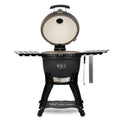 Kamado Holzkohlegrill "Yoru", inkl. Thermometer, Rädern