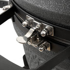 Kamado Holzkohlegrill "Yoru", inkl. Thermometer, Rädern