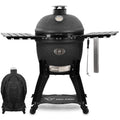 Kamado Holzkohlegrill "Yoru", inkl. Thermometer, Rädern