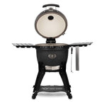 Kamado Holzkohlegrill "Yoru", inkl. Thermometer, Rädern