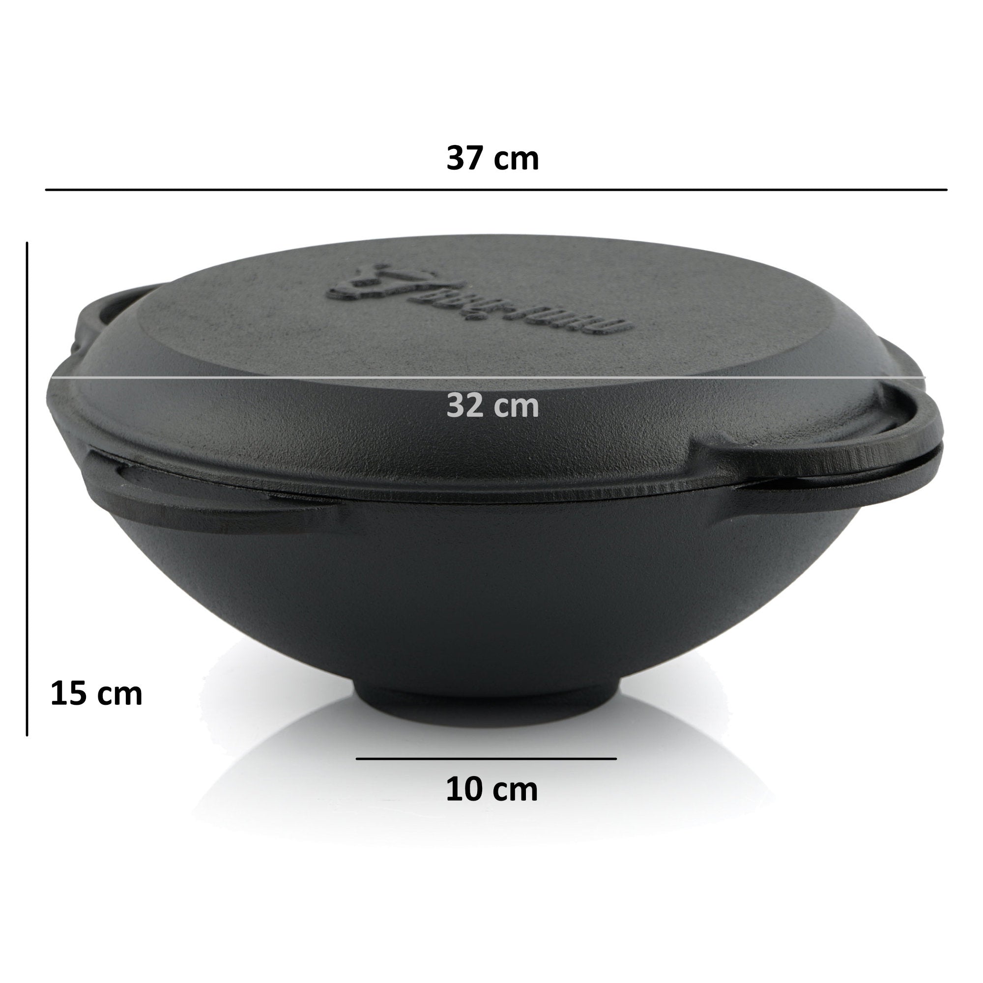 Four Kazan Ø 34 cm, avec kazan, en fonte