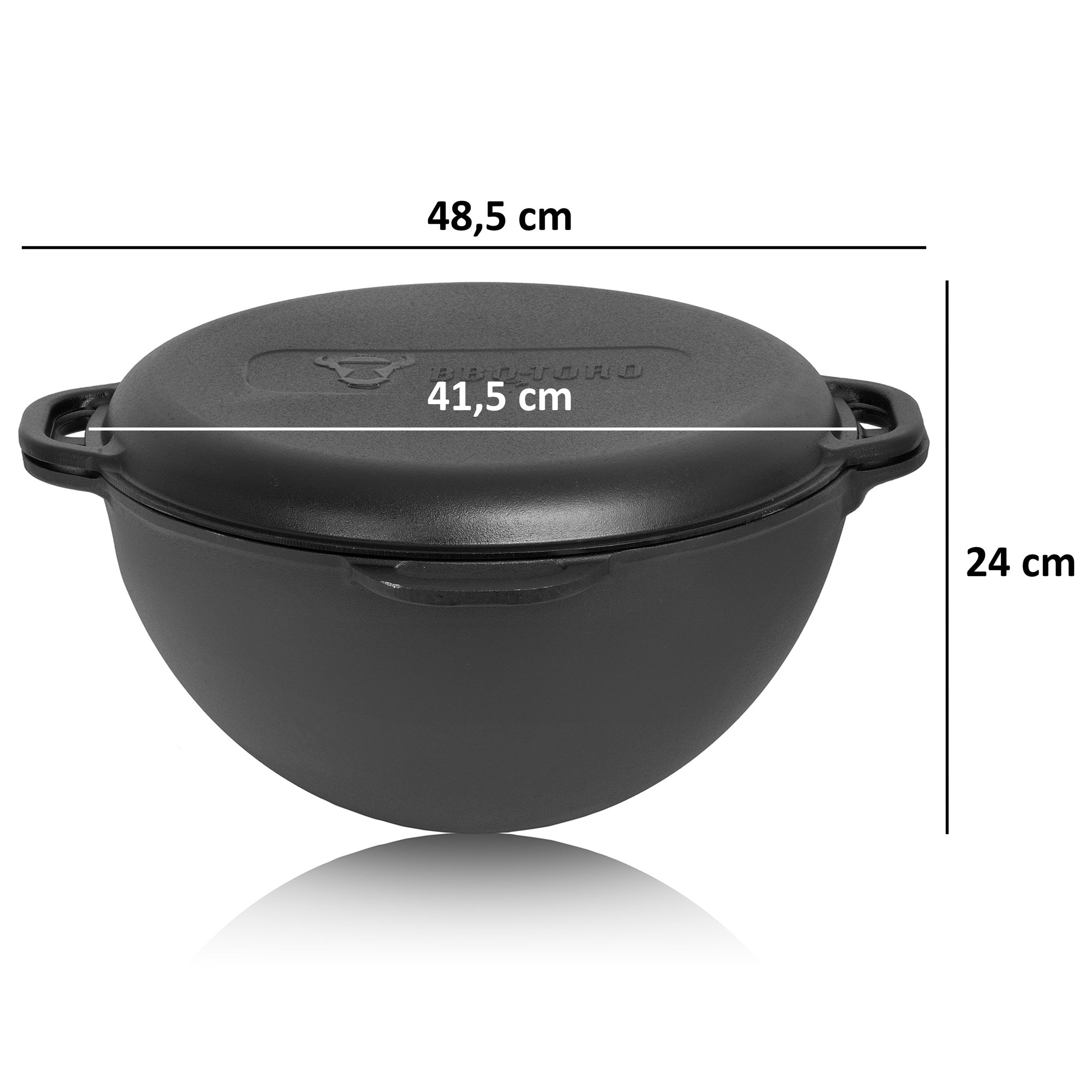 Four Kazan Ø 39,5 cm, avec kazan, en fonte