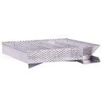 Kaltraucherzeuger für Sparbrand, 20,5 x 20,5 cm, Edelstahl