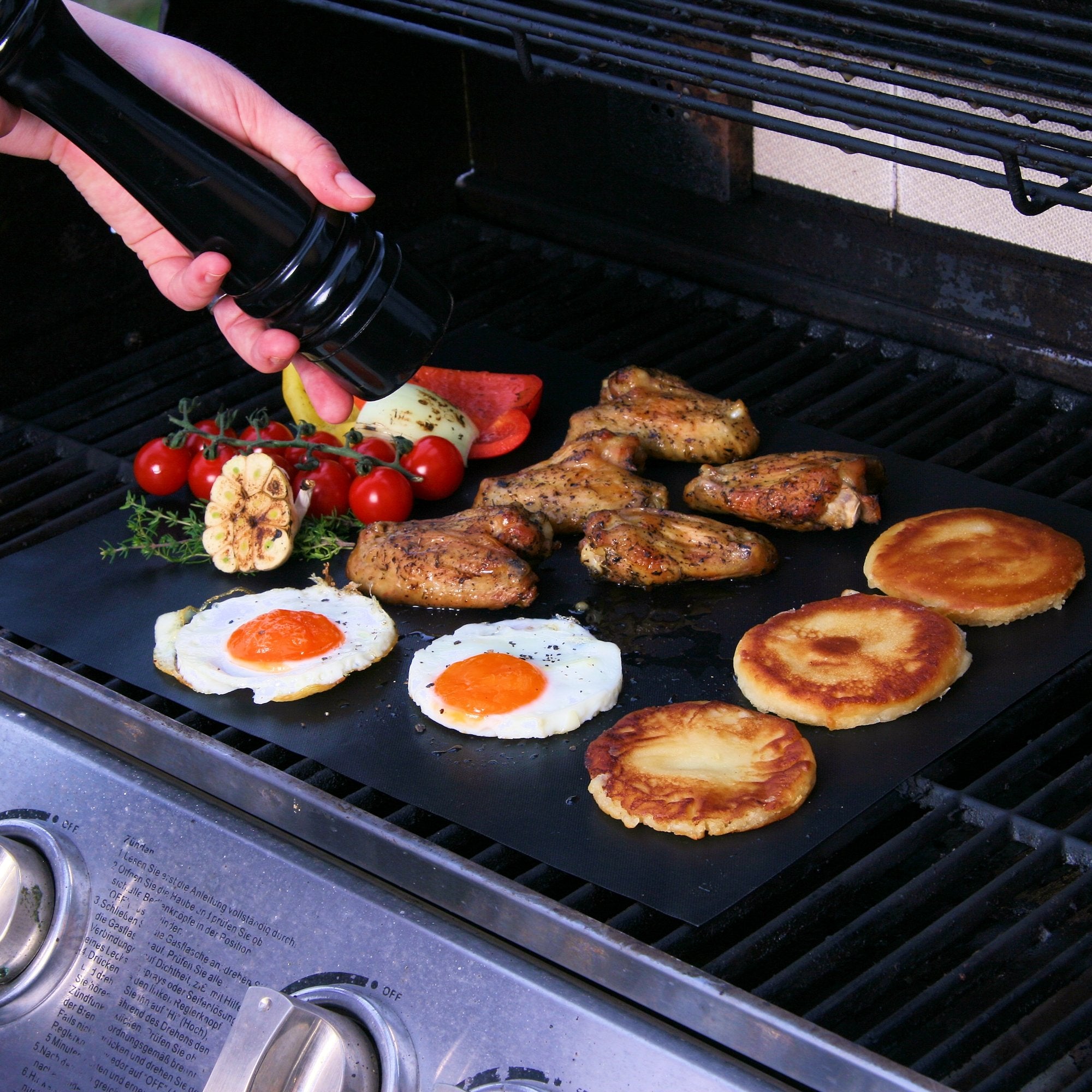 Grillmatte "Premium",  5er Set, 40 x 33 cm