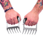 Fleischkrallen "Grizzly", 2er Set, Edelstahl
