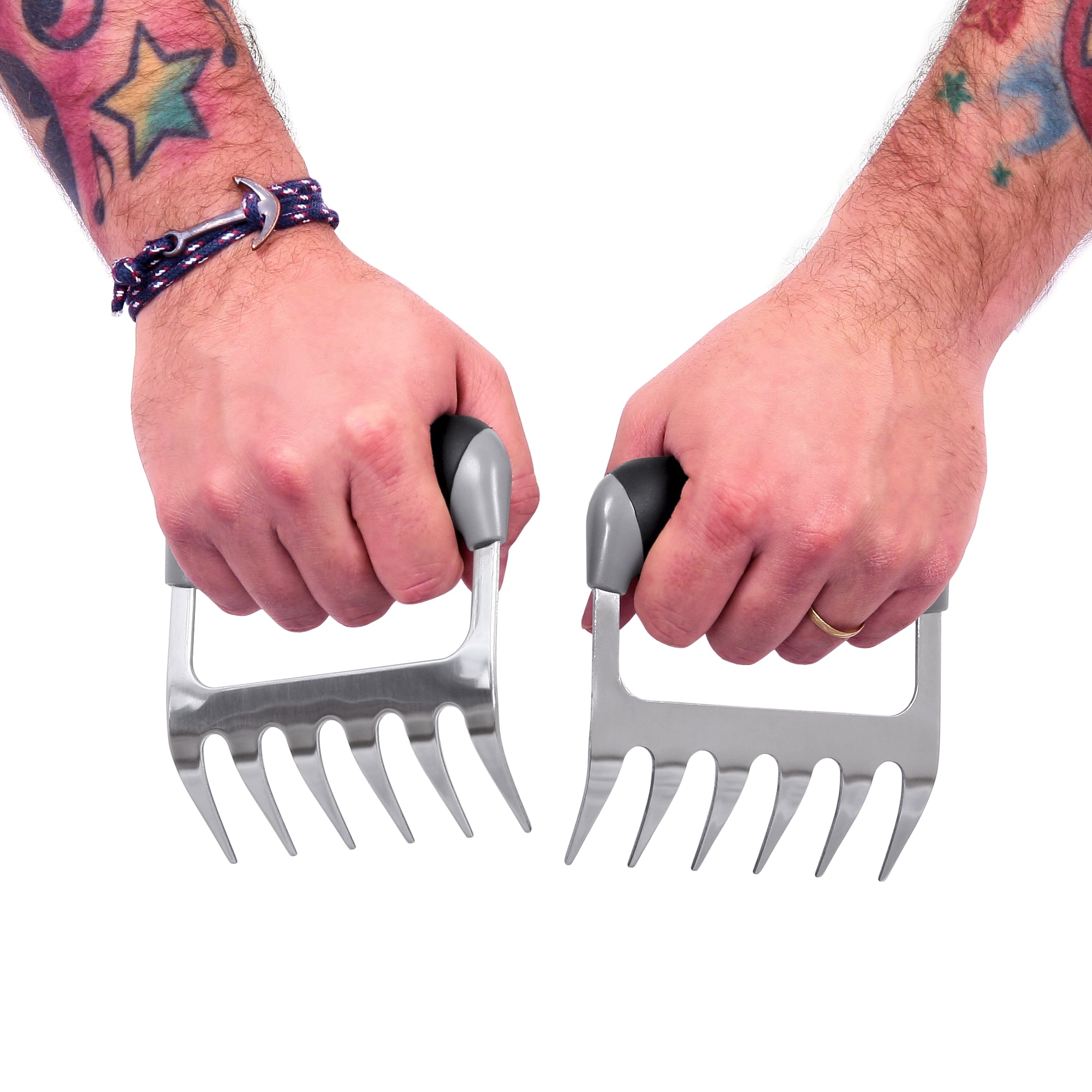 Fleischkrallen "Grizzly", 2er Set, Edelstahl
